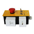 Elevator pit spare parts inspection box